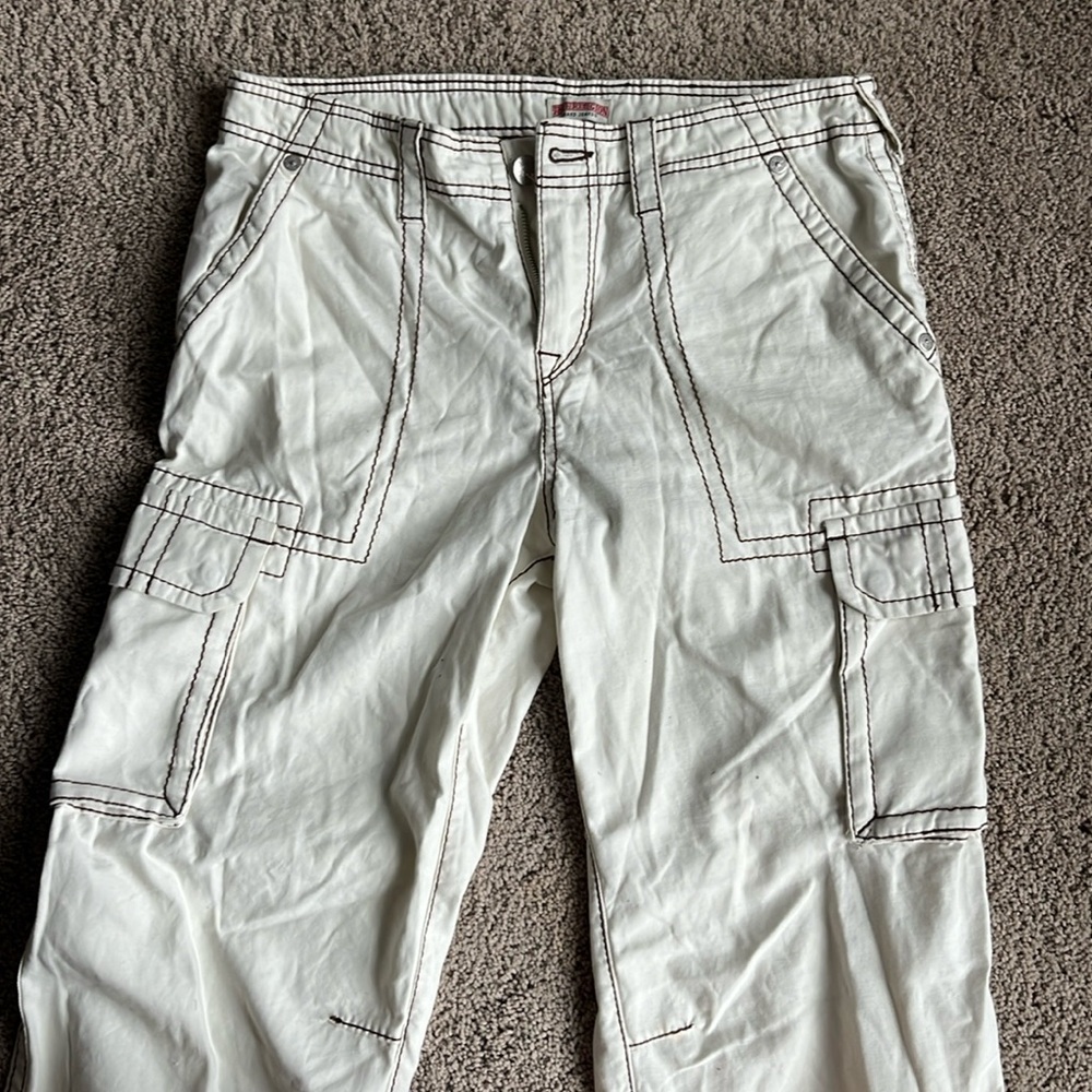 True religion women’s cargo jeans